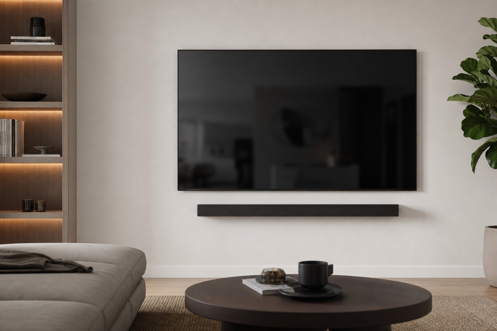 TV Mounting with Cord Concealment in Santa Rosa